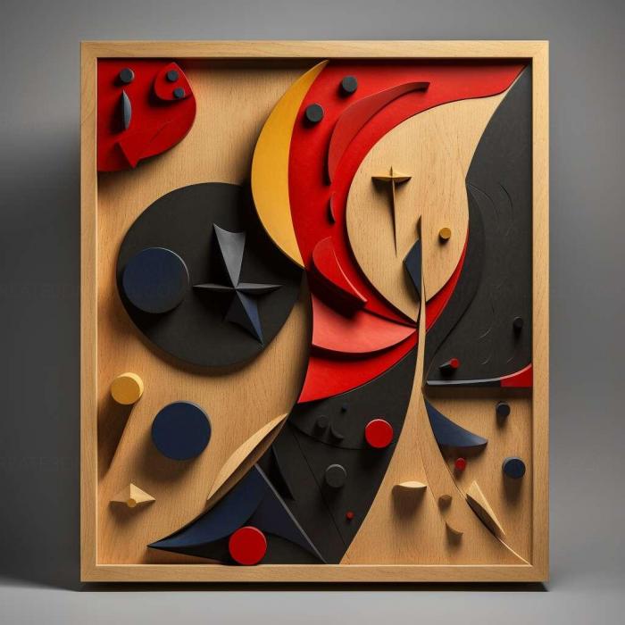 نموذج ثلاثي الأبعاد لآلة CNC 3D Art 